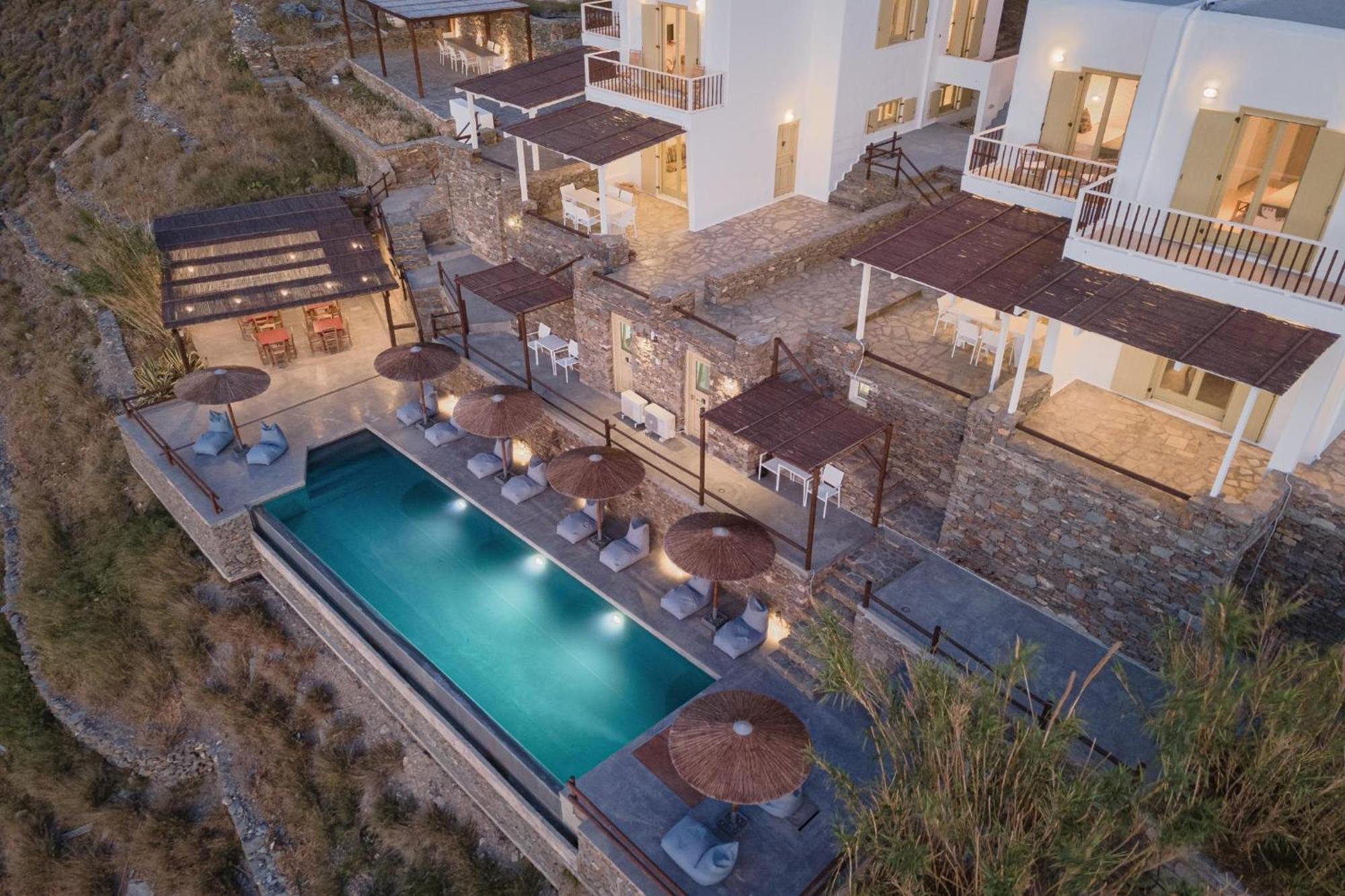Kastella Sunset Villa Three Kythnos Ngoại thất bức ảnh
